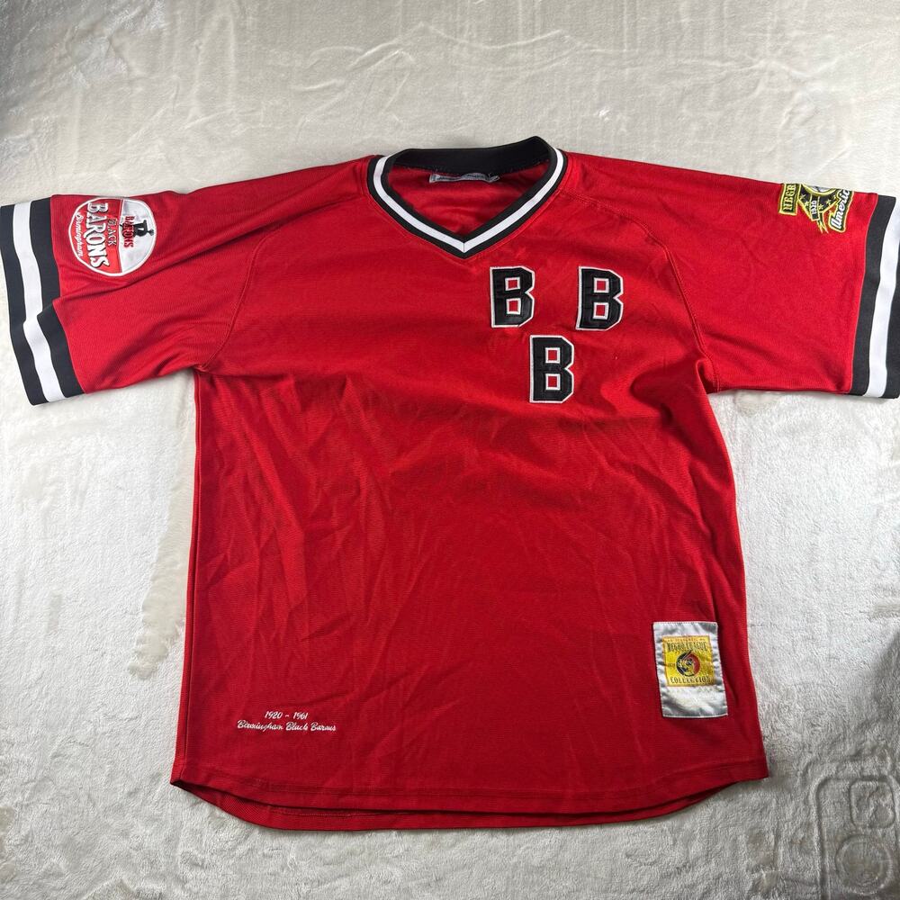 Headgear Classics Birmingham Black Barons "BBB" Negro League Jersey Men's Large